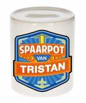 Feest vrolijke tristan spaarpotten voor kinderen