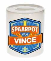 Feest vrolijke vince spaarpotten voor kinderen
