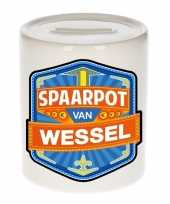 Feest vrolijke wessel spaarpotten voor kinderen