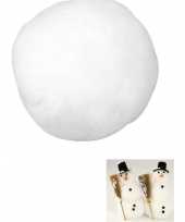 Feest witte ballen 3 8 cm van acryl