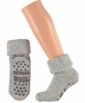 Feest wollensokken in blauw voor dames