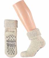 Feest wollensokken in wit voor dames