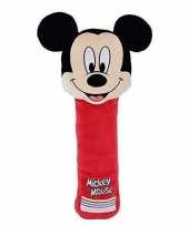 Feest xl pluche mickey mouse auto gordelhoes gordelbeschermer 50 cm