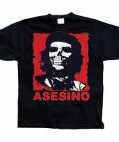 Feest zwart asesino t-shirt