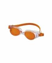 Feest zwembril met uv bescherming voor kinderen oranje